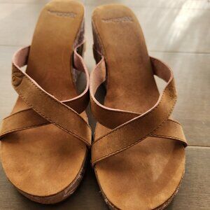 Cobian Wedge Sandals - Sz 8 NWOT